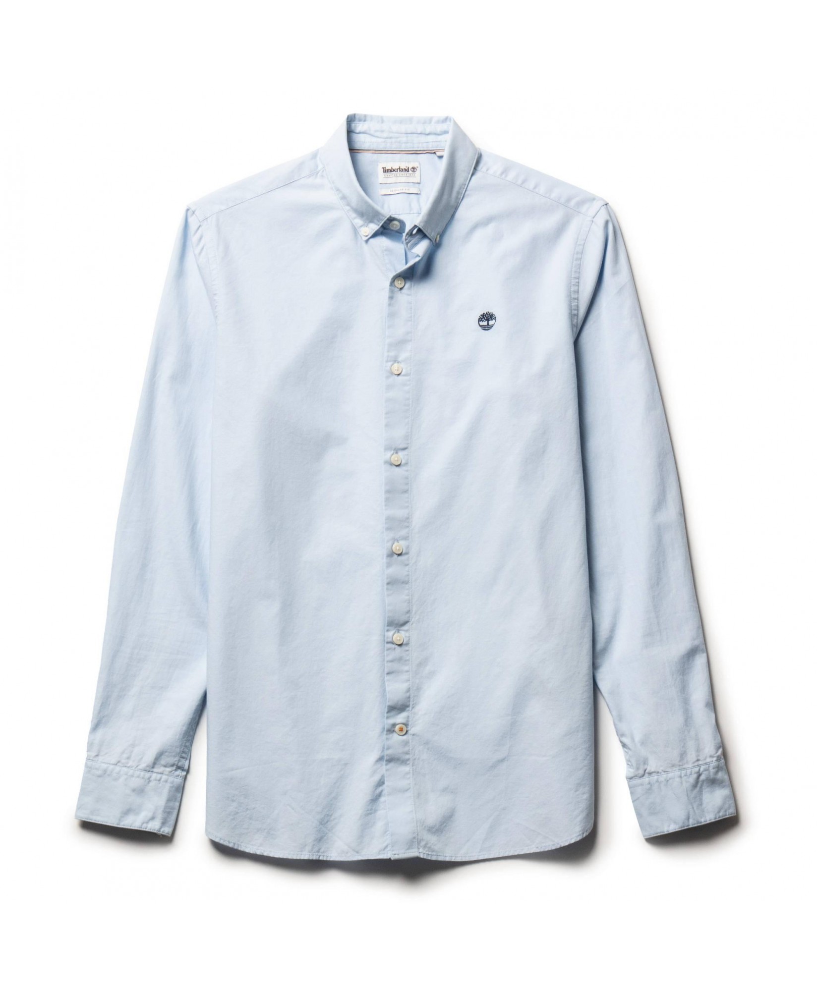 Cambios de Oriental Retencion Camisa de vestir manga larga azul de timberland para hombre - itrop.com