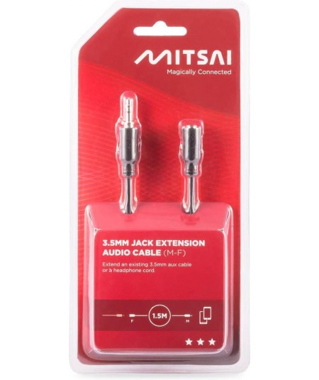 Cable Audio MITSAI 3,5mm...