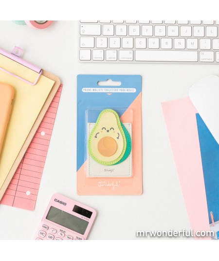 Card holder phone - Avocado
