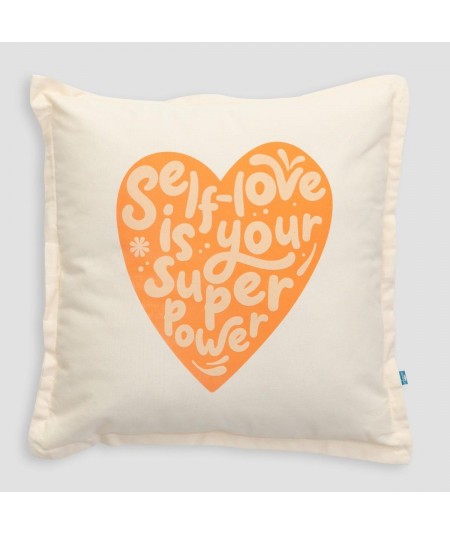 Cushion orange - Self-love...