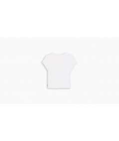 Inside Out Seamed Tee - White