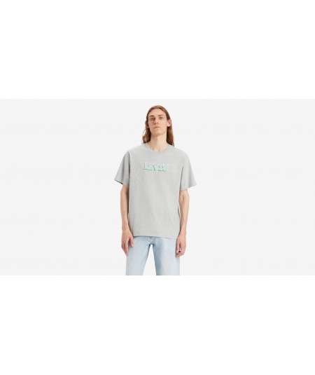 SS RELAXED FIT TEE HEADLINE DR