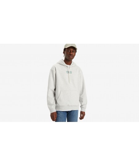 RELAXED GRAPHIC PO BW HOODIE